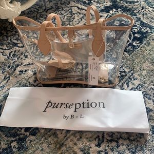NWT purseption game day bag “The Thompson”